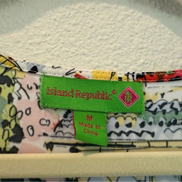 Pretty soft Tropical Print Sleeveless Dress - Picture 7 of 7